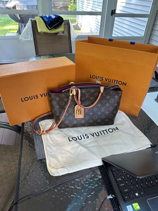 Louis Vuitton Handbags - Louis Vuitton Petit Palais PM Mint incl Lock Dustbag Box COA